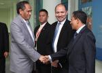 280613 THE ARRIVAL OF IS EXCELLENCY JOSE LUIS GUTERES FOREIGN MINISTER OF TIMOR-LESTE